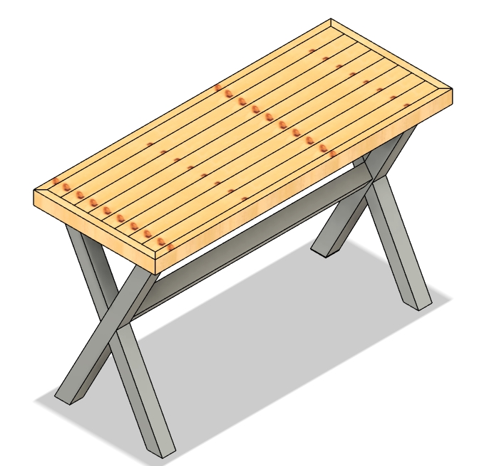 Quinn Bar Top Table Project Plans