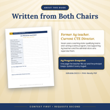 Supporting Your Ag Program | Administrator’s Guide to Agricultural Science & FFA