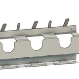 3 Chorded Grinder Wall Holder DXF File – Plasma, Laser, or CNC Cut Ready