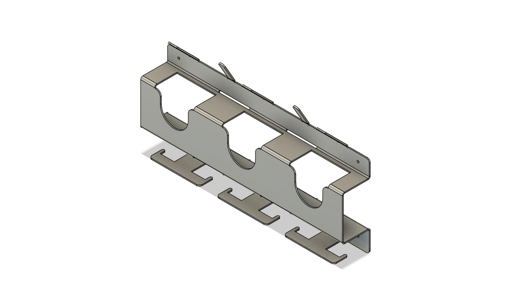 3 Chorded Grinder Wall Holder DXF File – Plasma, Laser, or CNC Cut Ready