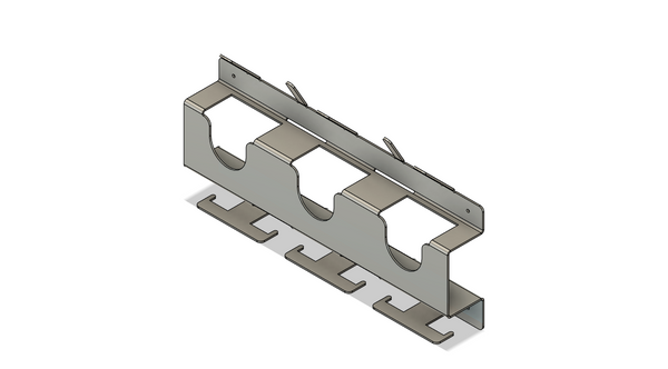 3 Chorded Grinder Wall Holder DXF File – Plasma, Laser, or CNC Cut Ready