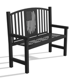 American Flag Bench DXF & Blueprints