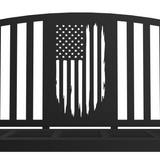 American Flag Bench DXF & Blueprints