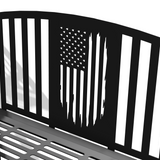 American Flag Bench DXF & Blueprints