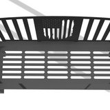 American Flag Bench DXF & Blueprints