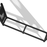 American Flag Firewood Rack DXF & Blueprints