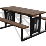 American Flag Picnic Table DXF & Blueprints