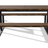 American Flag Picnic Table DXF & Blueprints