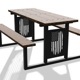 American Flag Picnic Table DXF & Blueprints