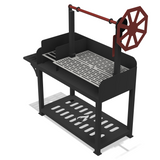 Argentina Santa Maria Grill DXF & Blueprints