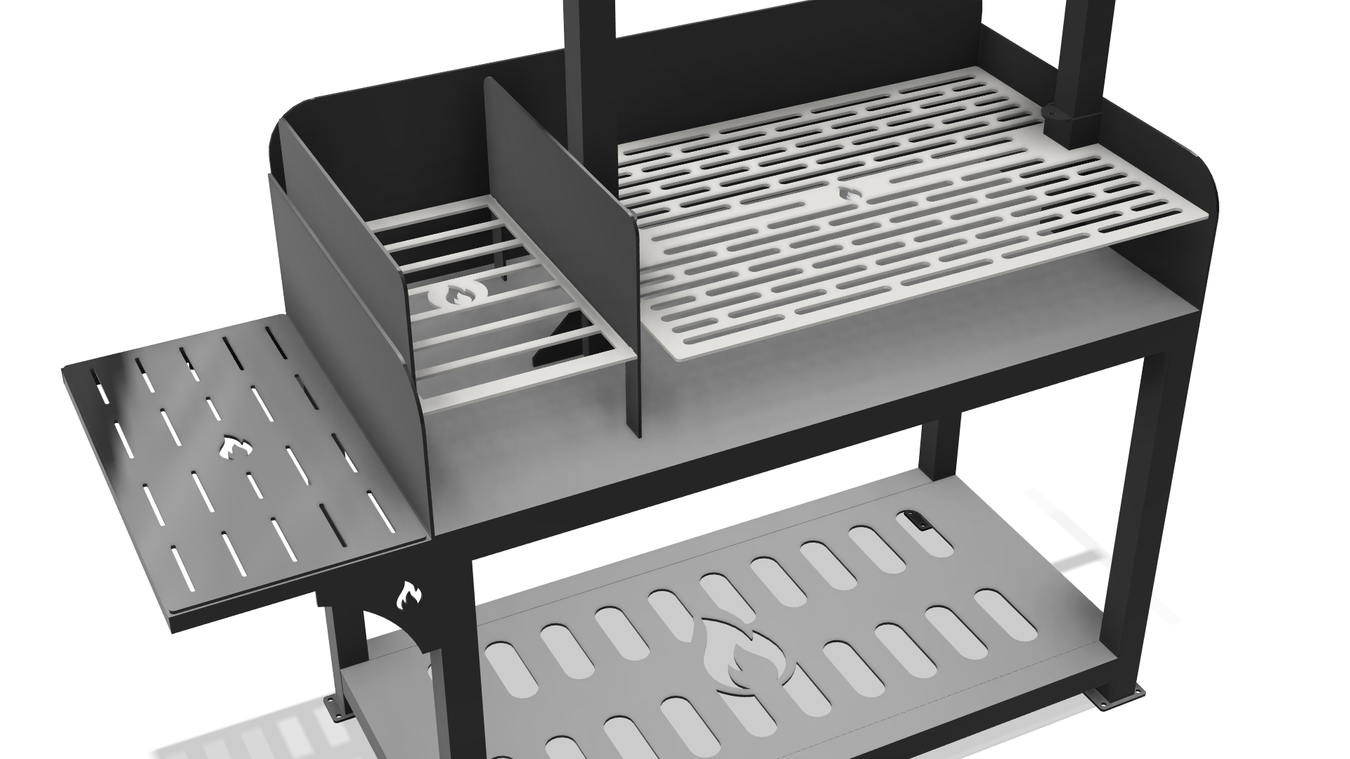 Argentina Santa Maria Grill DXF & Blueprints