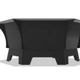 Basic Hexagon Fire Pit DXF & Blueprints