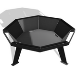 Basic Octagon Fire Pit DXF & Blueprints