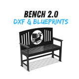 Bench 2.0 DXF & Blueprints