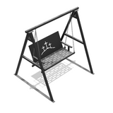 Bench Swing DXF & Blueprints