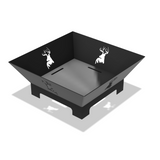 Buck - Square Fire Pit DXF & Blueprints