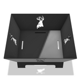 Buck - Square Fire Pit DXF & Blueprints
