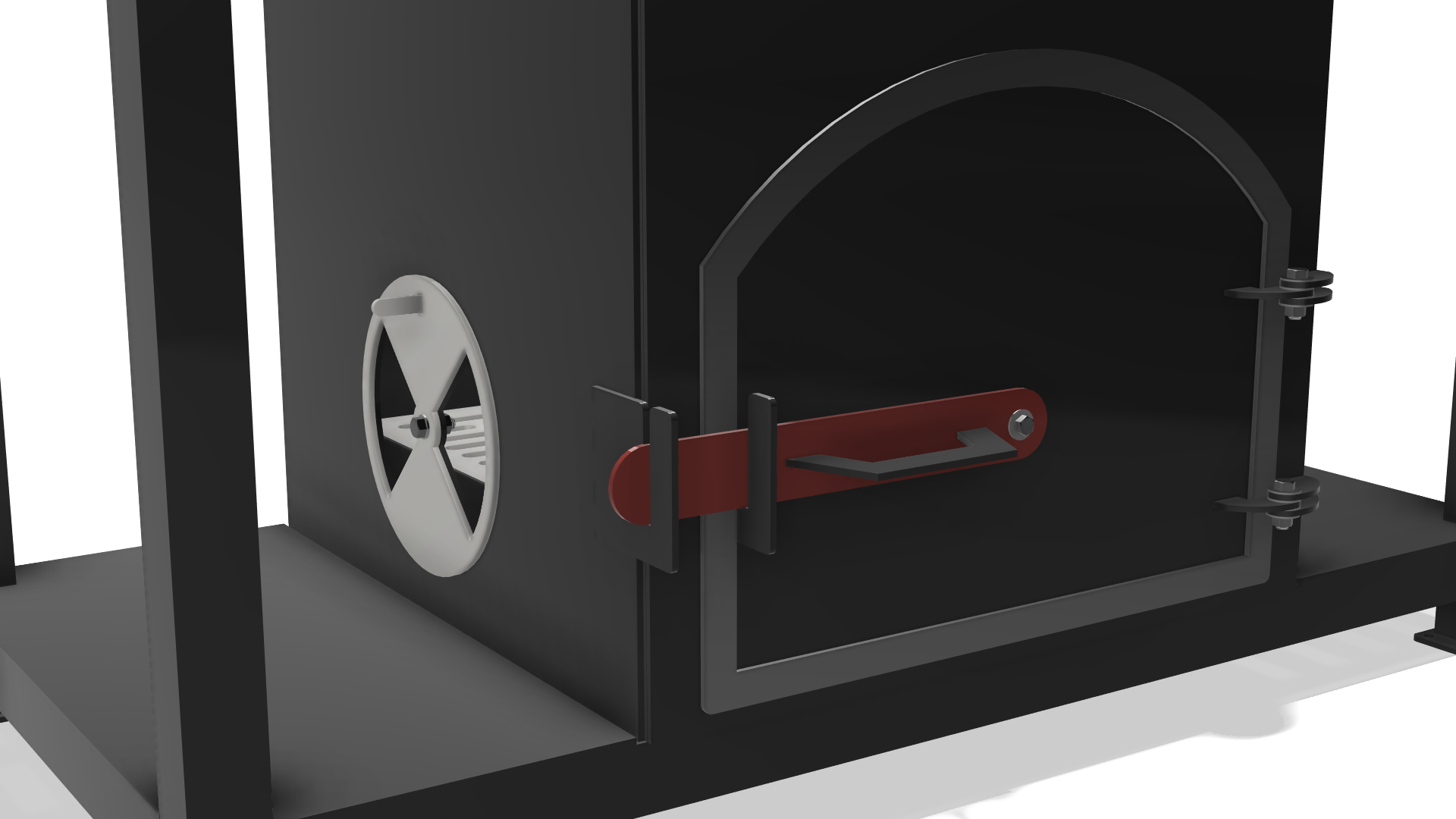 Cabinet Smoker DXF & Blueprints