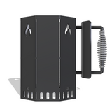 Charcoal Chimney DXF & Blueprints