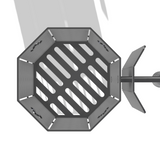 Charcoal Chimney DXF & Blueprints