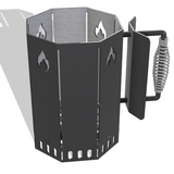 Charcoal Chimney DXF & Blueprints