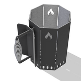 Charcoal Chimney DXF & Blueprints