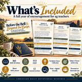 365 Devotions for Ag Teachers & FFA Advisors | Christian Daily Devotional