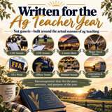 365 Devotions for Ag Teachers & FFA Advisors | Christian Daily Devotional
