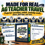 Ag Teacher Travel & Trip Management Toolkit | FFA Trips, Rosters, Hotels & Forms