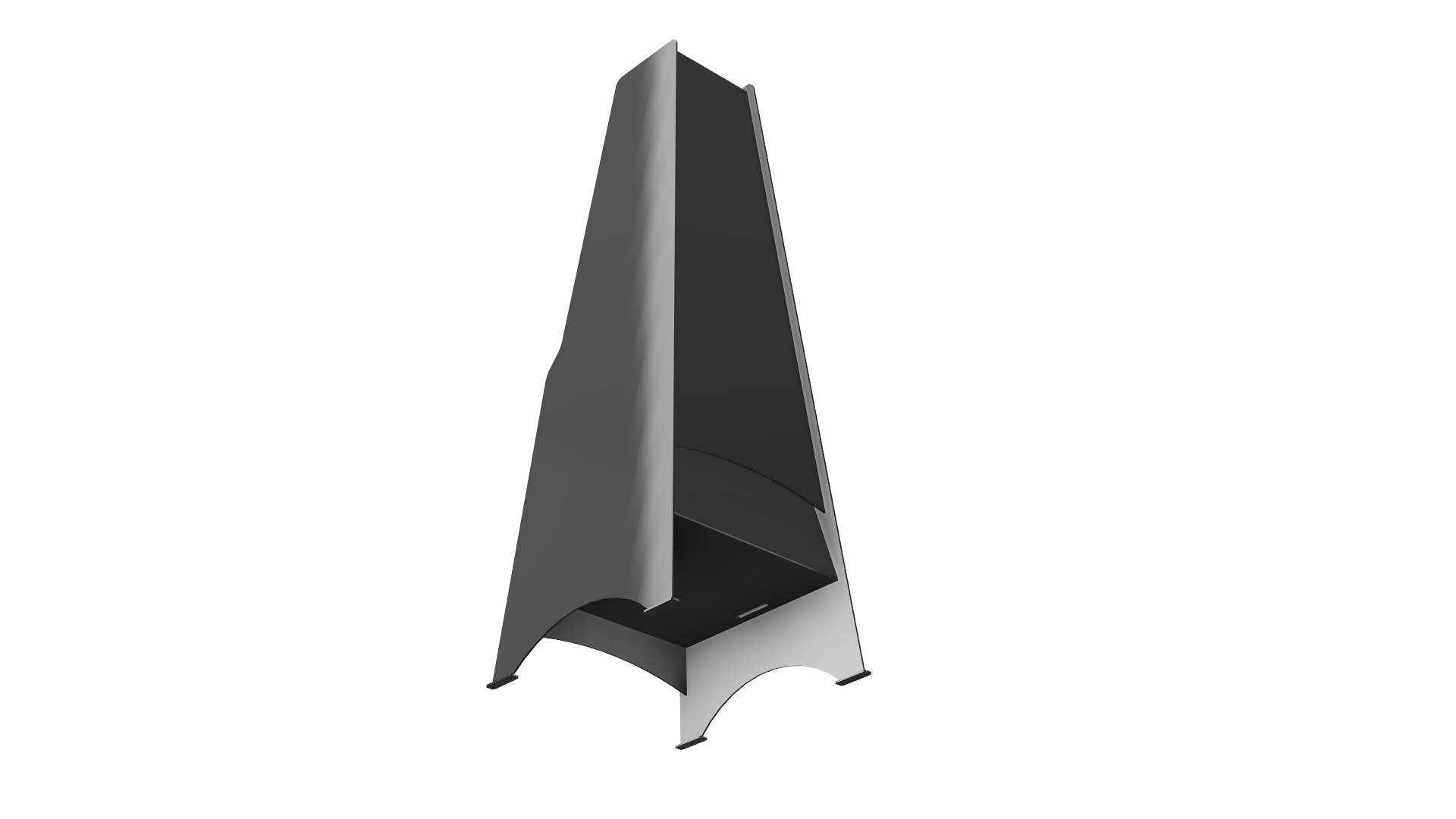 Chiminea Fire Pit DXF & Blueprints