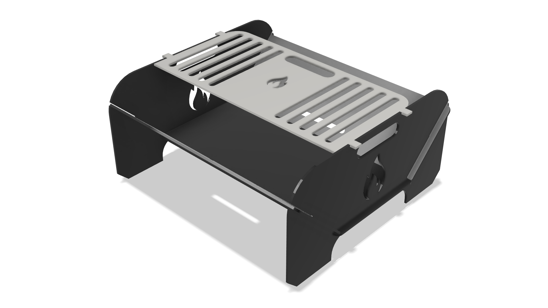 Collapsible Fire Pit and Grill DXF & Blueprints