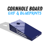 Cornhole Board DXF & Blueprints