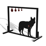 Coyote Shooting Target DXF & Blueprints