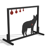 Coyote Shooting Target DXF & Blueprints