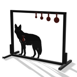 Coyote Shooting Target DXF & Blueprints