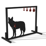 Coyote Shooting Target DXF & Blueprints