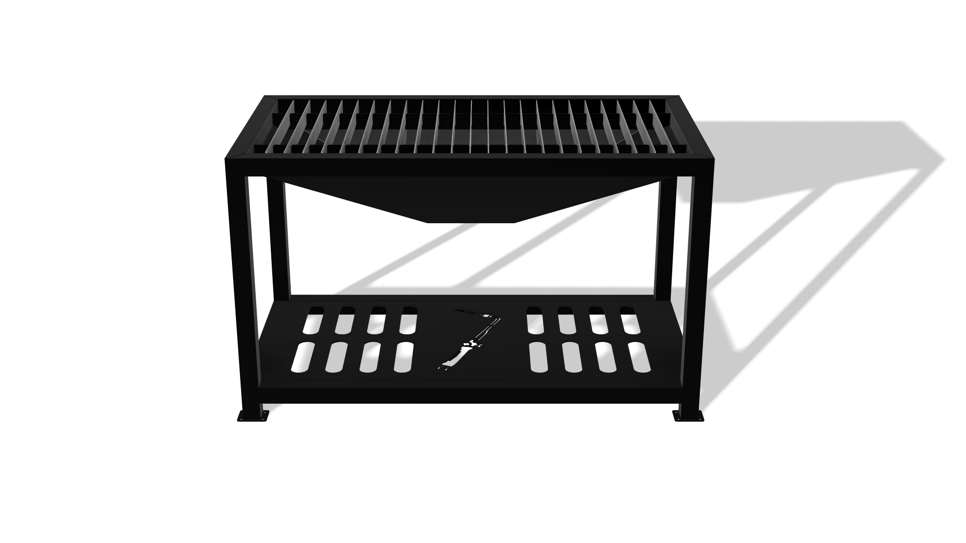Oxy-Acetylene Cutting Table DXF & Blueprints