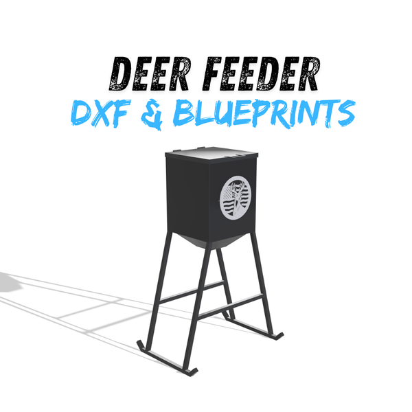 Deer Feeder DXF & Blueprints
