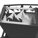 Diamond Fire Pit DXF & Blueprints