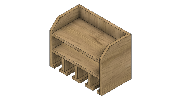4-Drill & Driver Wall Storage Rack Project Bundle (Digital Download)
