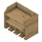 4-Drill & Driver Wall Storage Rack Project Bundle (Digital Download)