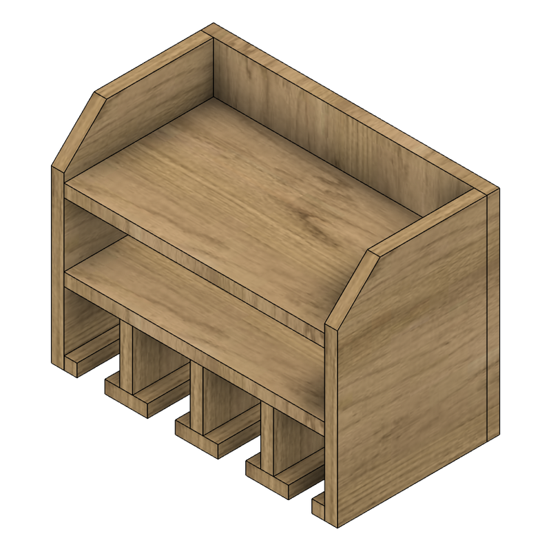 4-Drill & Driver Wall Storage Rack Project Bundle (Digital Download)