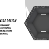 Diamond Fire Pit DXF & Blueprints