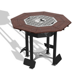 Elevated Fire Table DXF & Blueprints