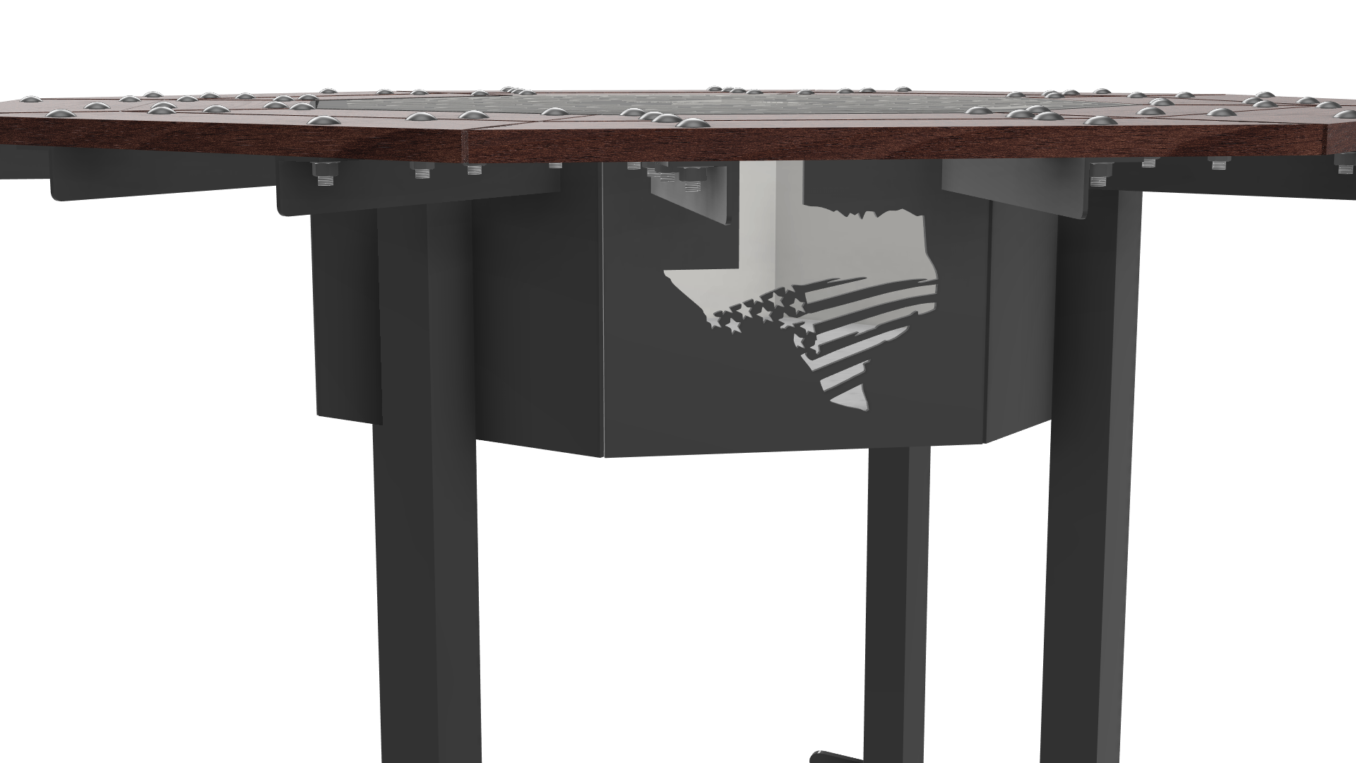 Elevated Fire Table DXF & Blueprints