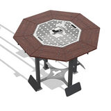 Elevated Fire Table DXF & Blueprints