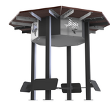 Elevated Fire Table DXF & Blueprints