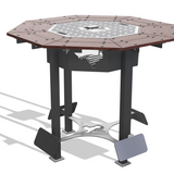 Elevated Fire Table DXF & Blueprints
