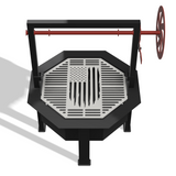 Fire Pit Santa Maria Grill DXF & Blueprints