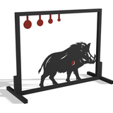 Hog Shooting Target DXF & Blueprints